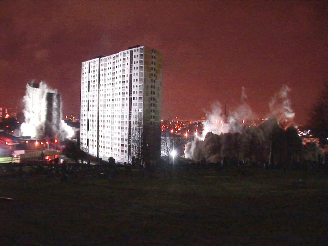 Sighthill Tower Blocks, Glasgow - Technical Demolition Services